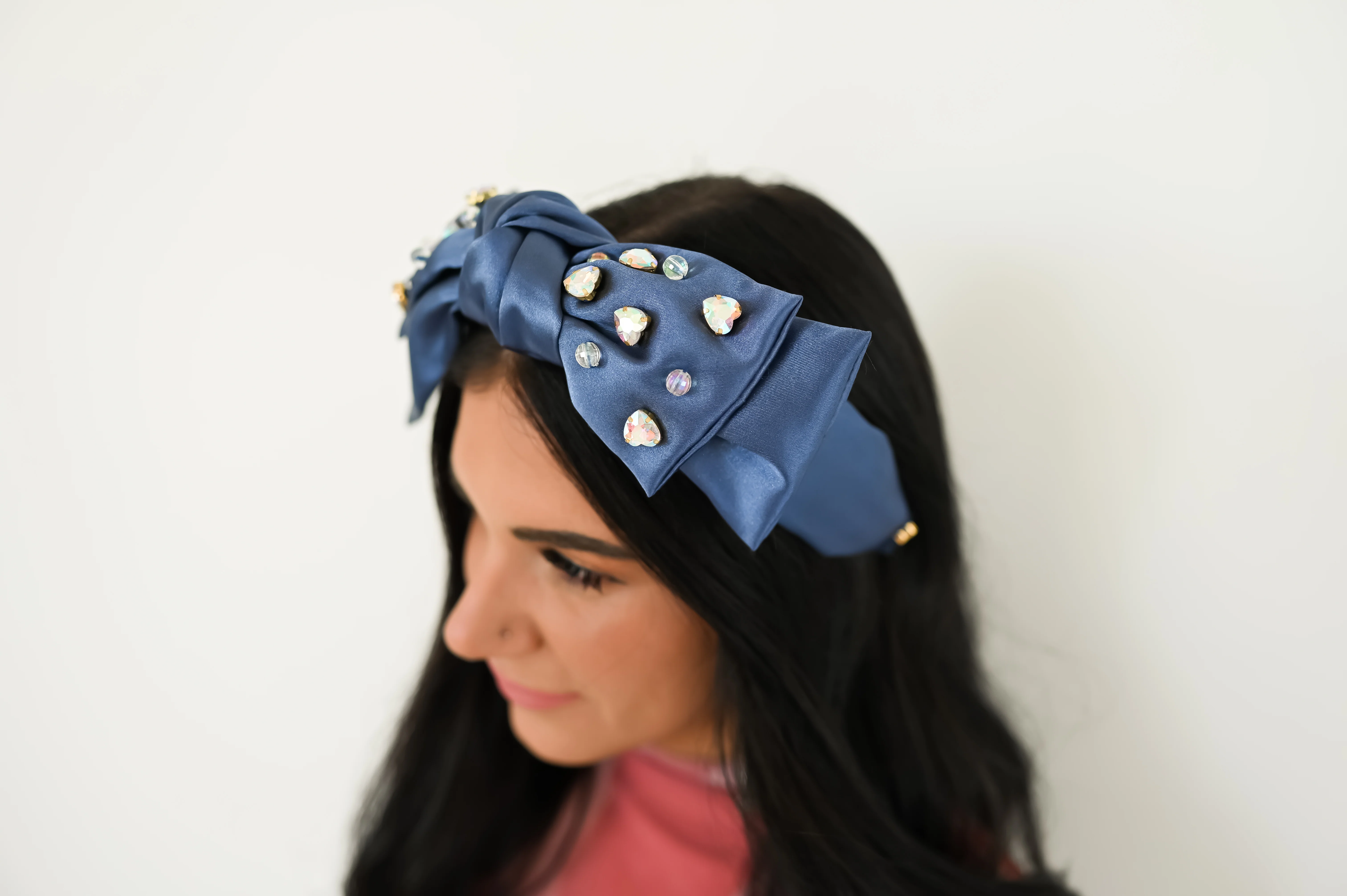 Alice Satin Bow Crown - Image 4