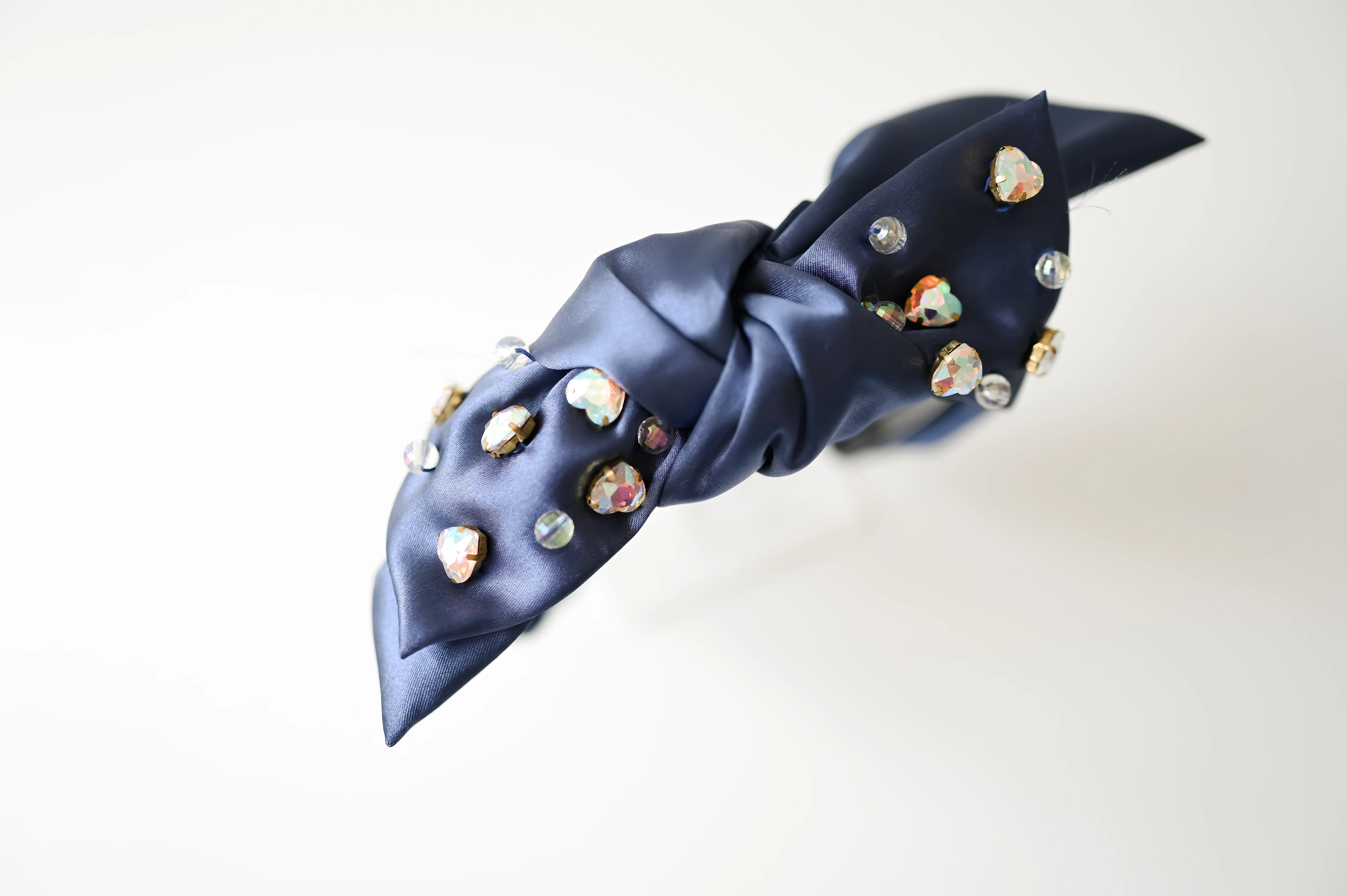 Alice Satin Bow Crown - Image 7