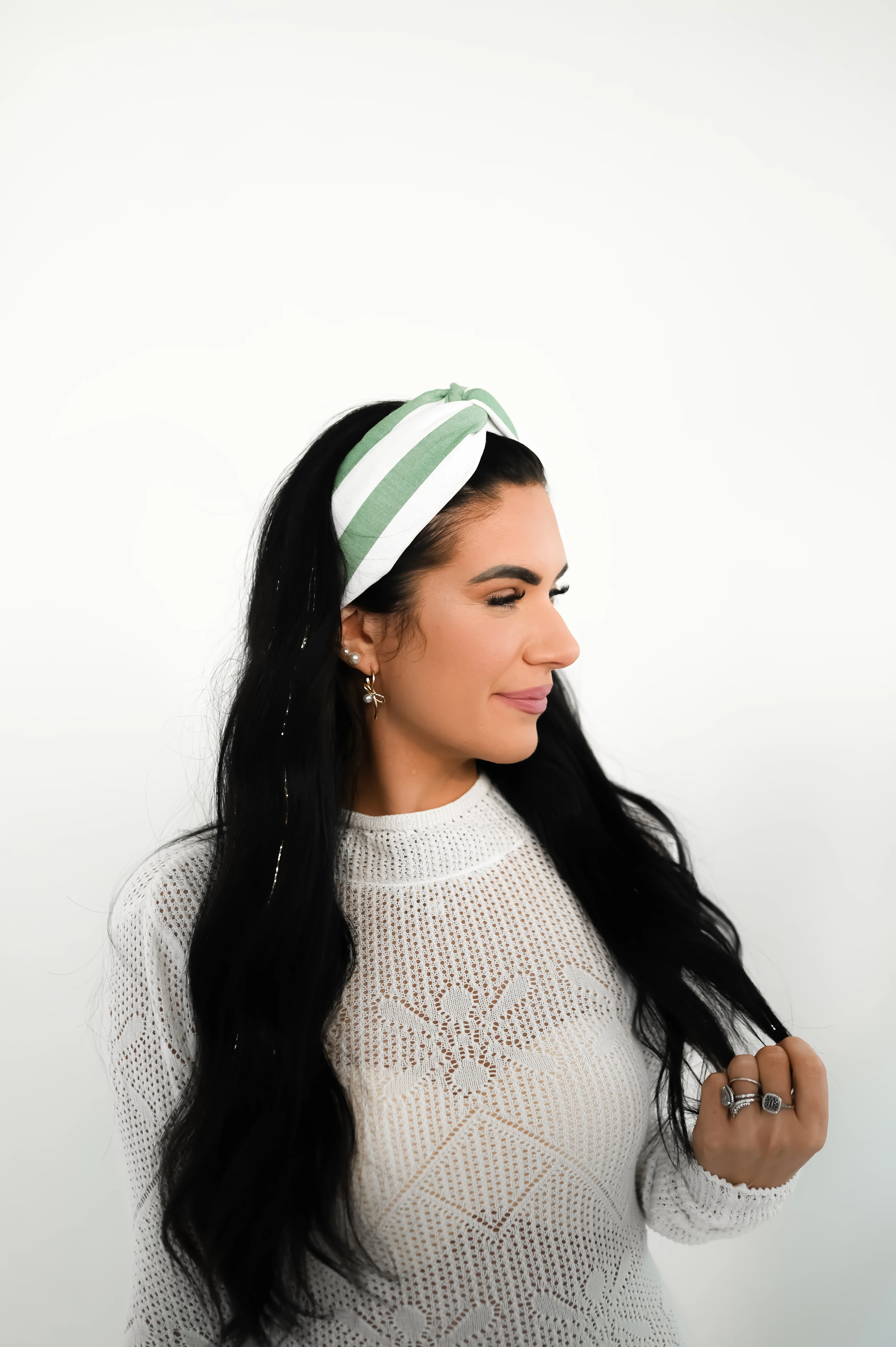 Coco Striped Headpiece - Image 4
