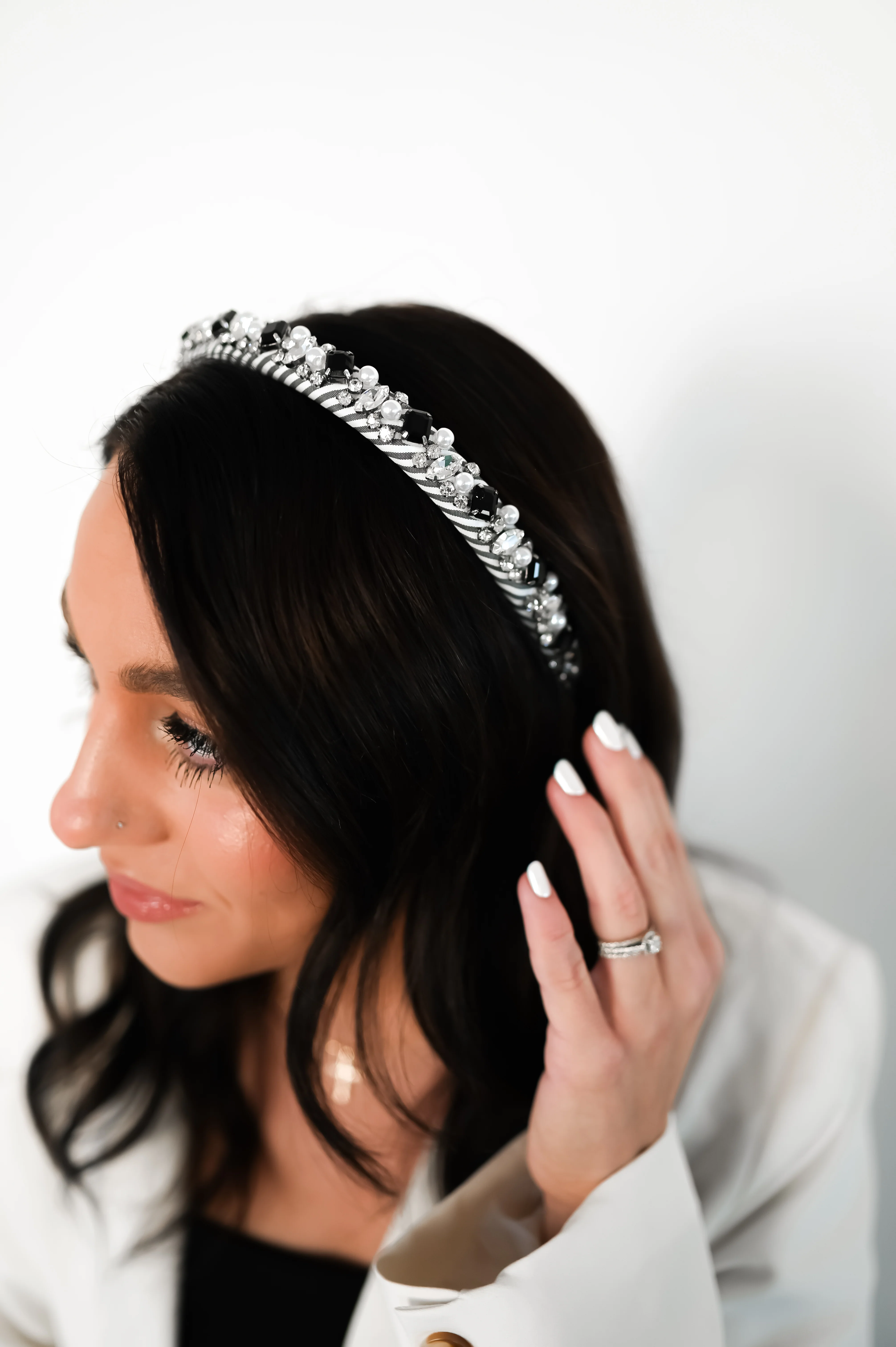 Colette Feather Tiara - Image 4