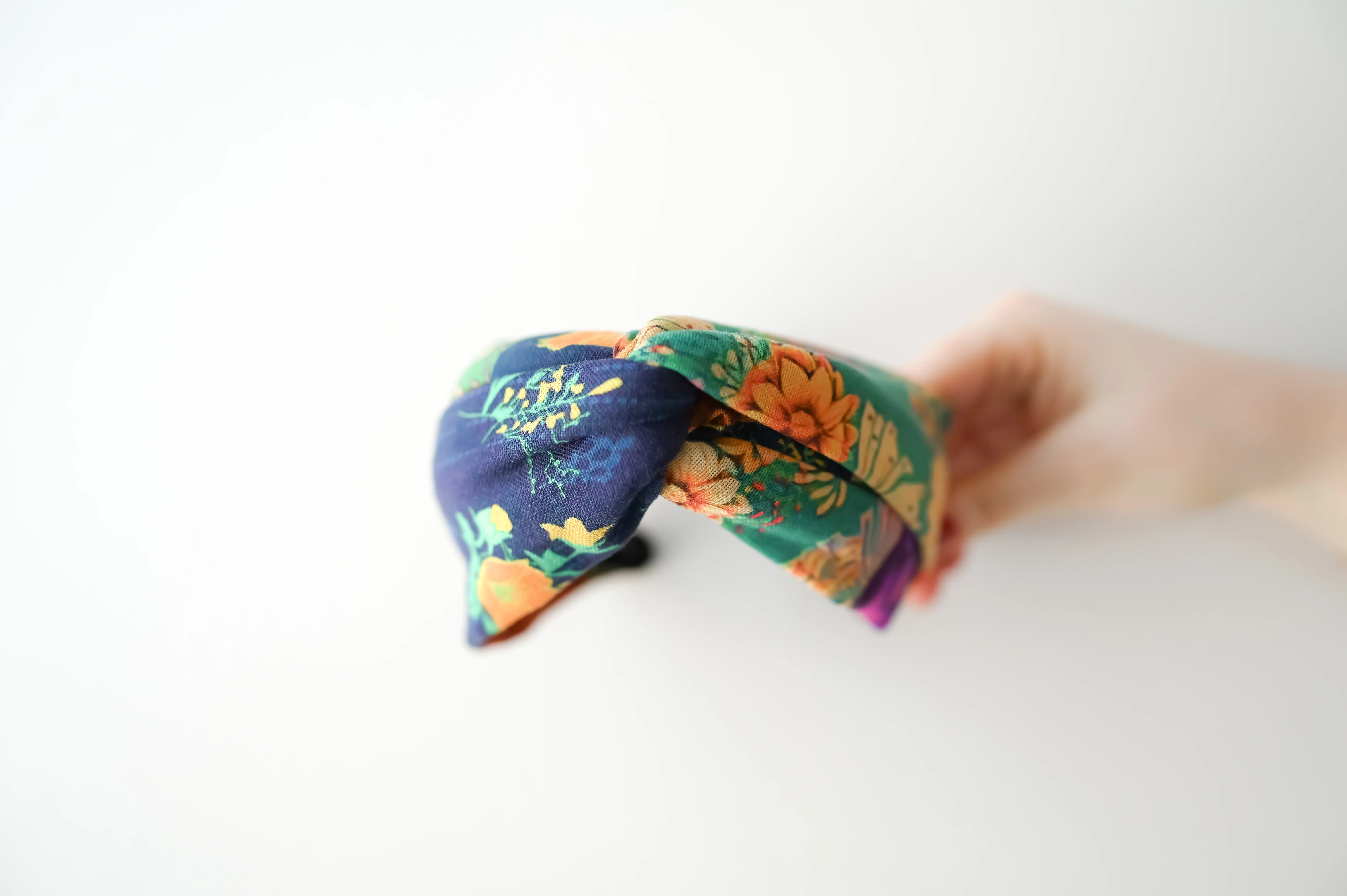 PRE-ORDER Goldie Patchwork Headpiece - Image 6