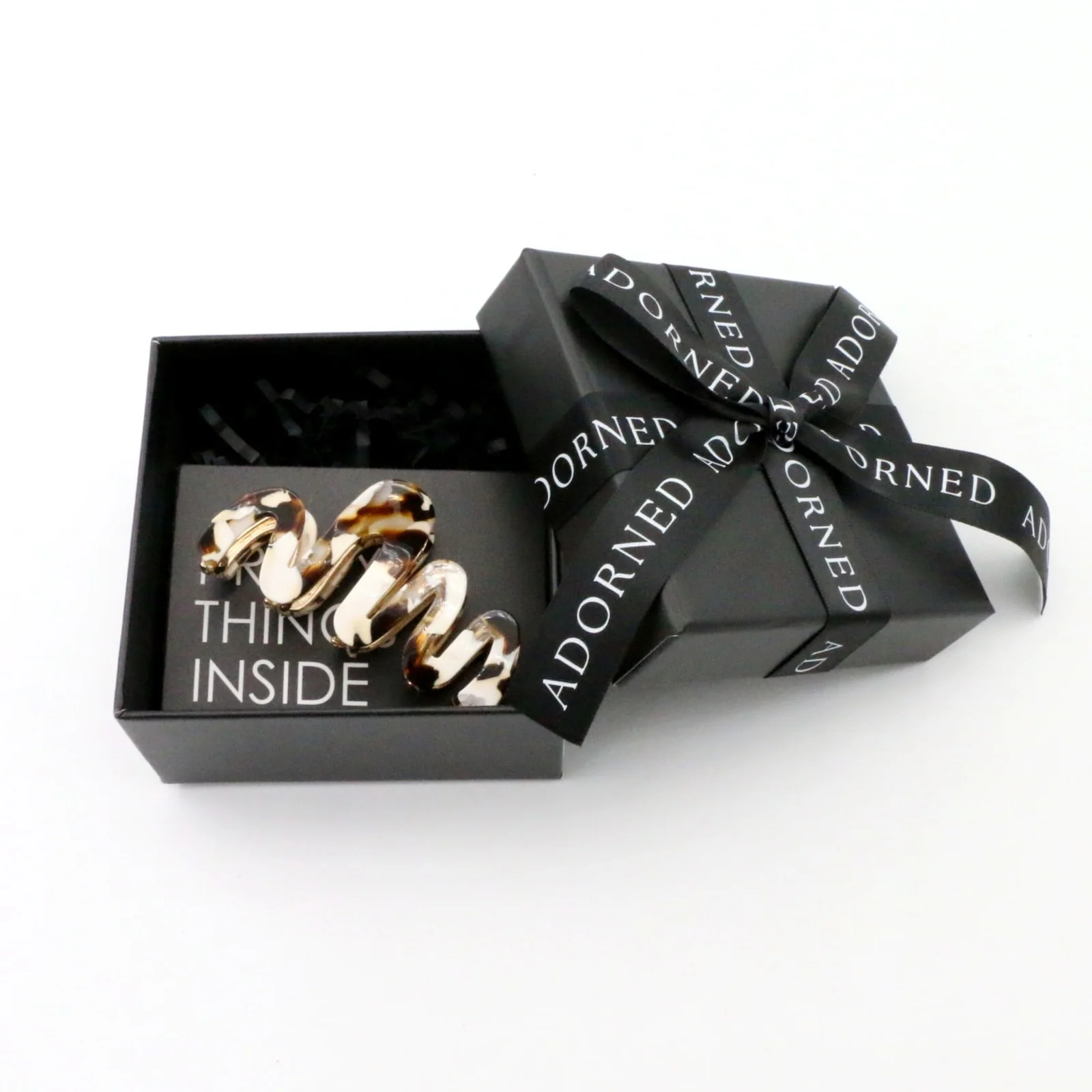 Mini Iced Mocha Claw Clip - Image 3