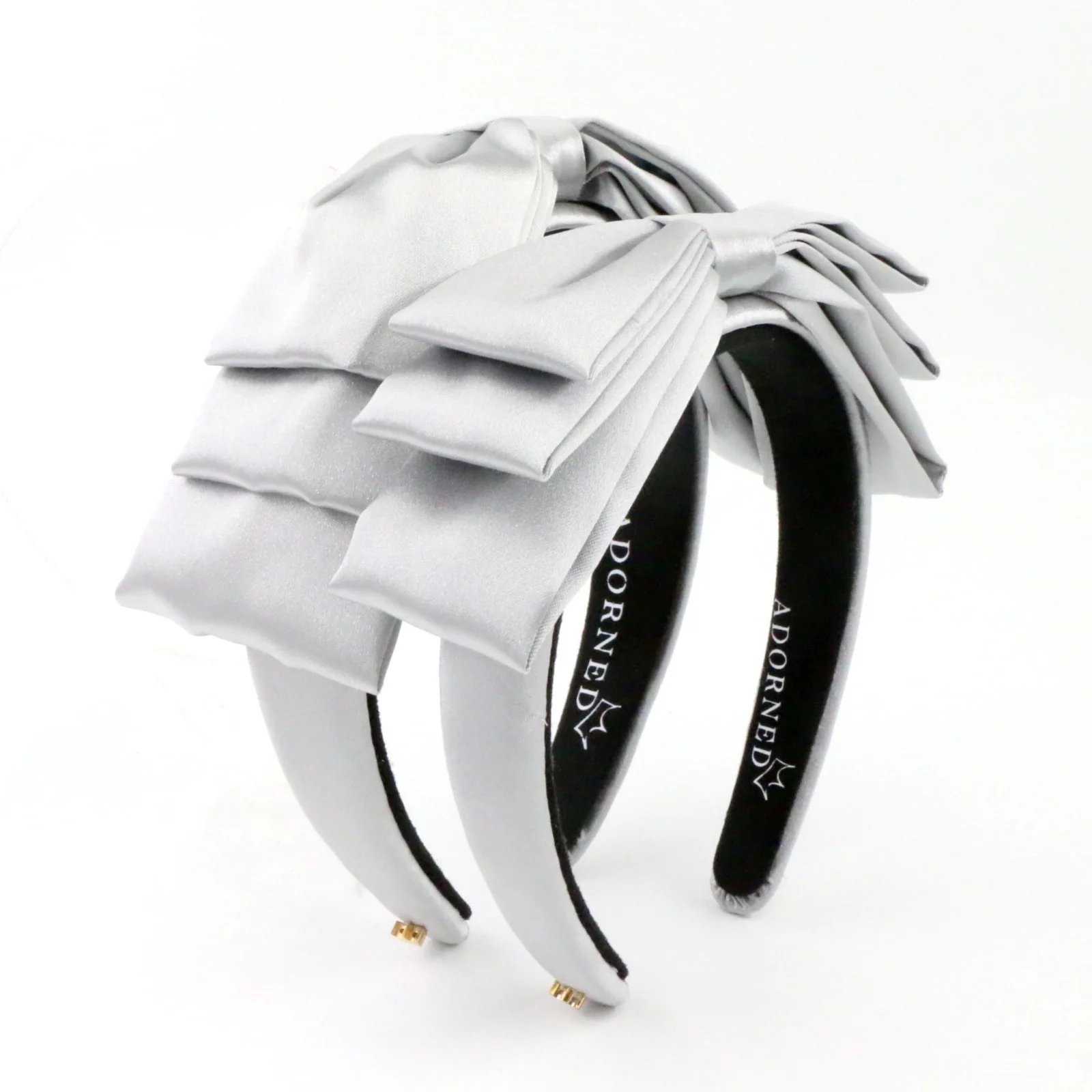 Petite Eloise Satin Bow Headpiece - Image 3