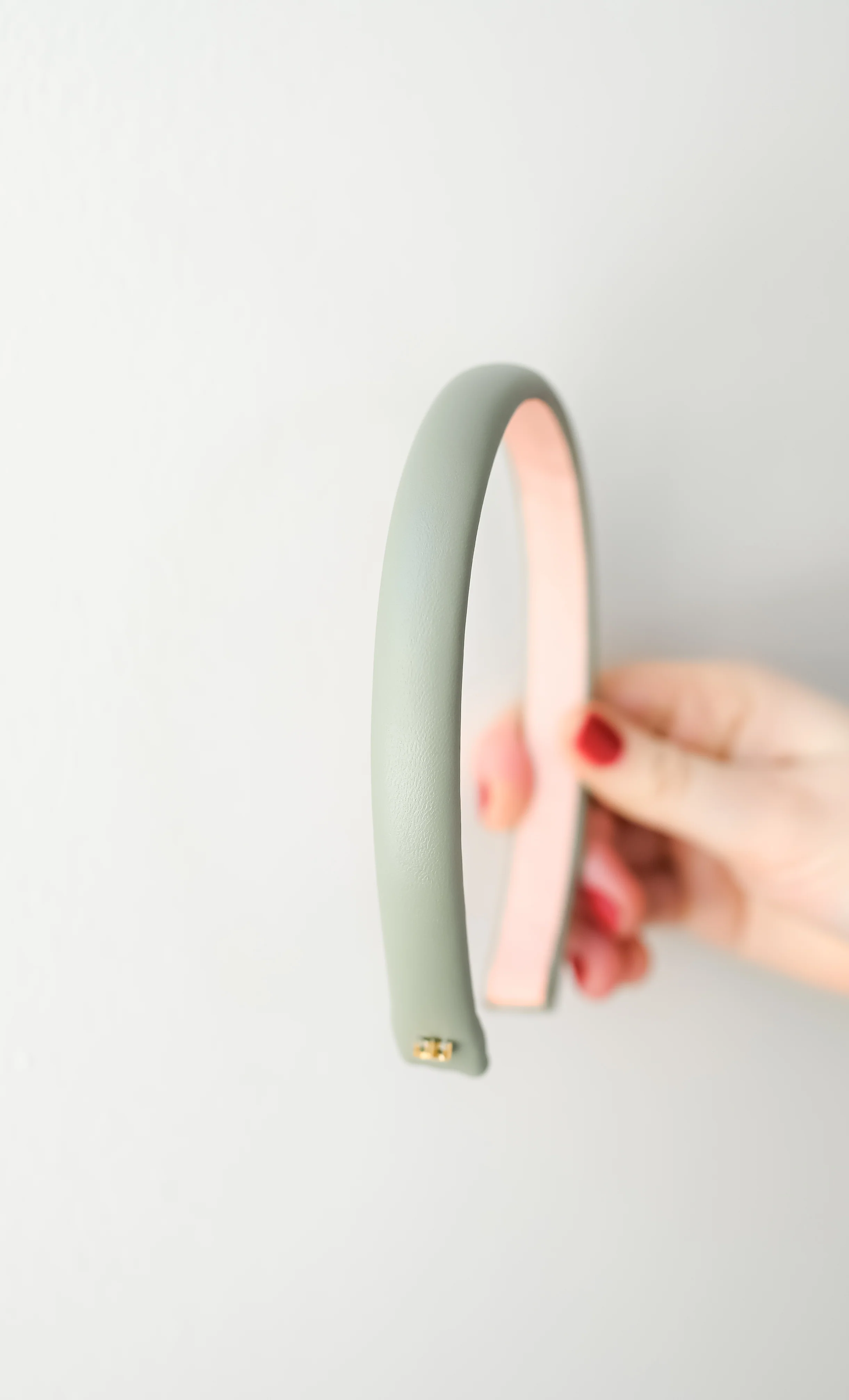 Sage Authentic Leather Headpiece - Image 6