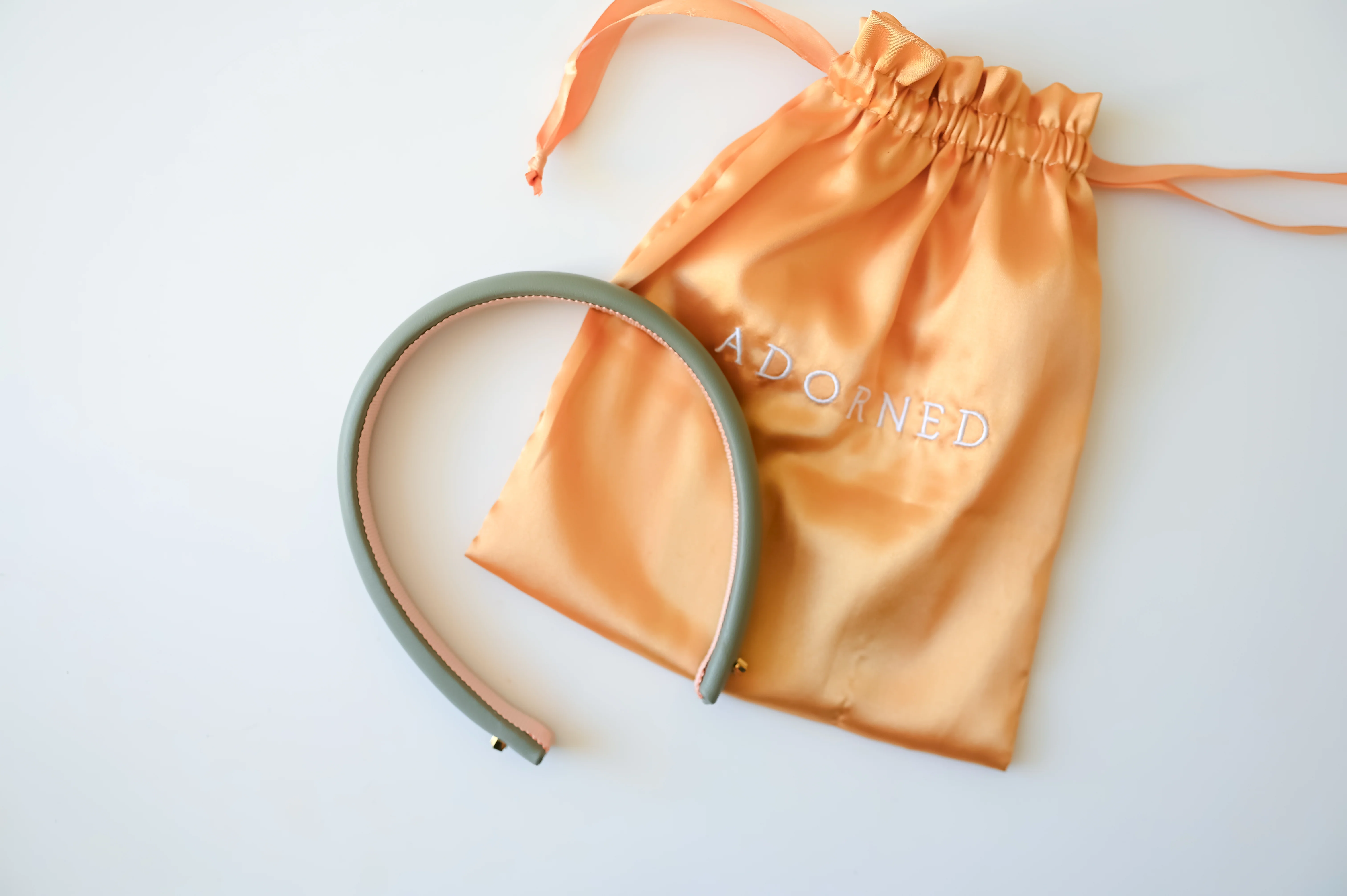 Sage Authentic Leather Headpiece - Image 8