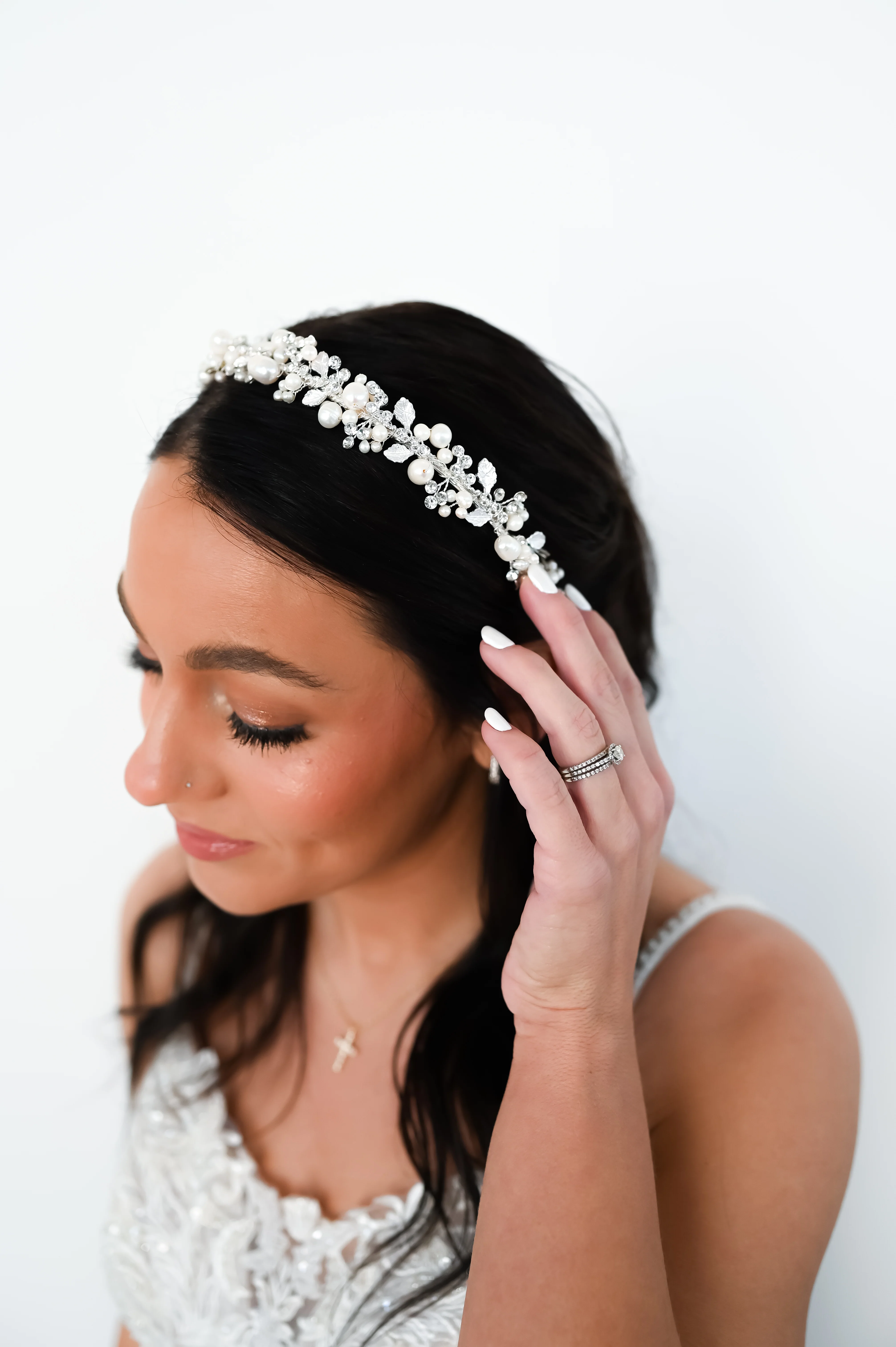 Tiffany Authentic Pearl Tiara - Image 3
