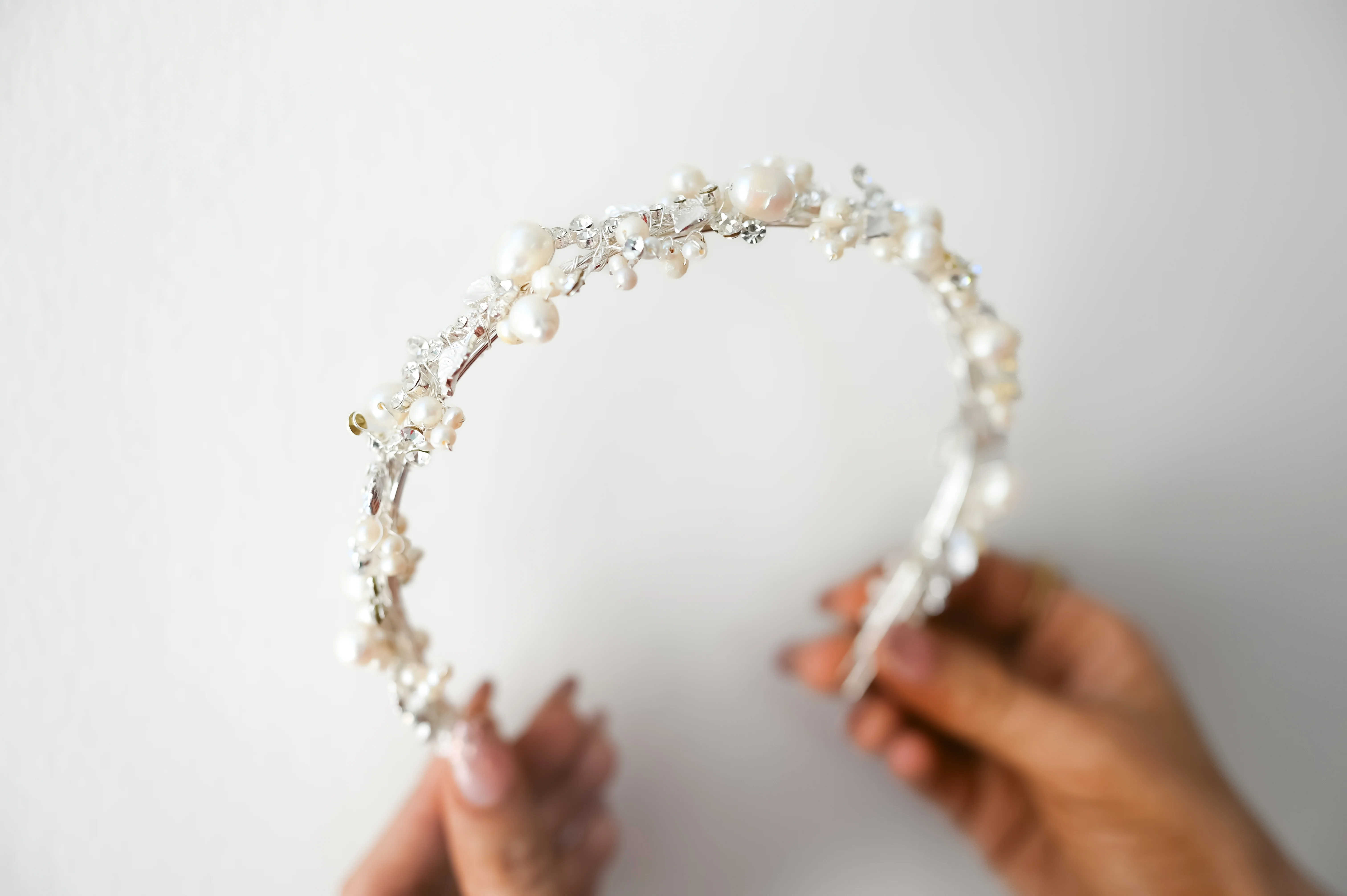 Tiffany Authentic Pearl Tiara - Image 6
