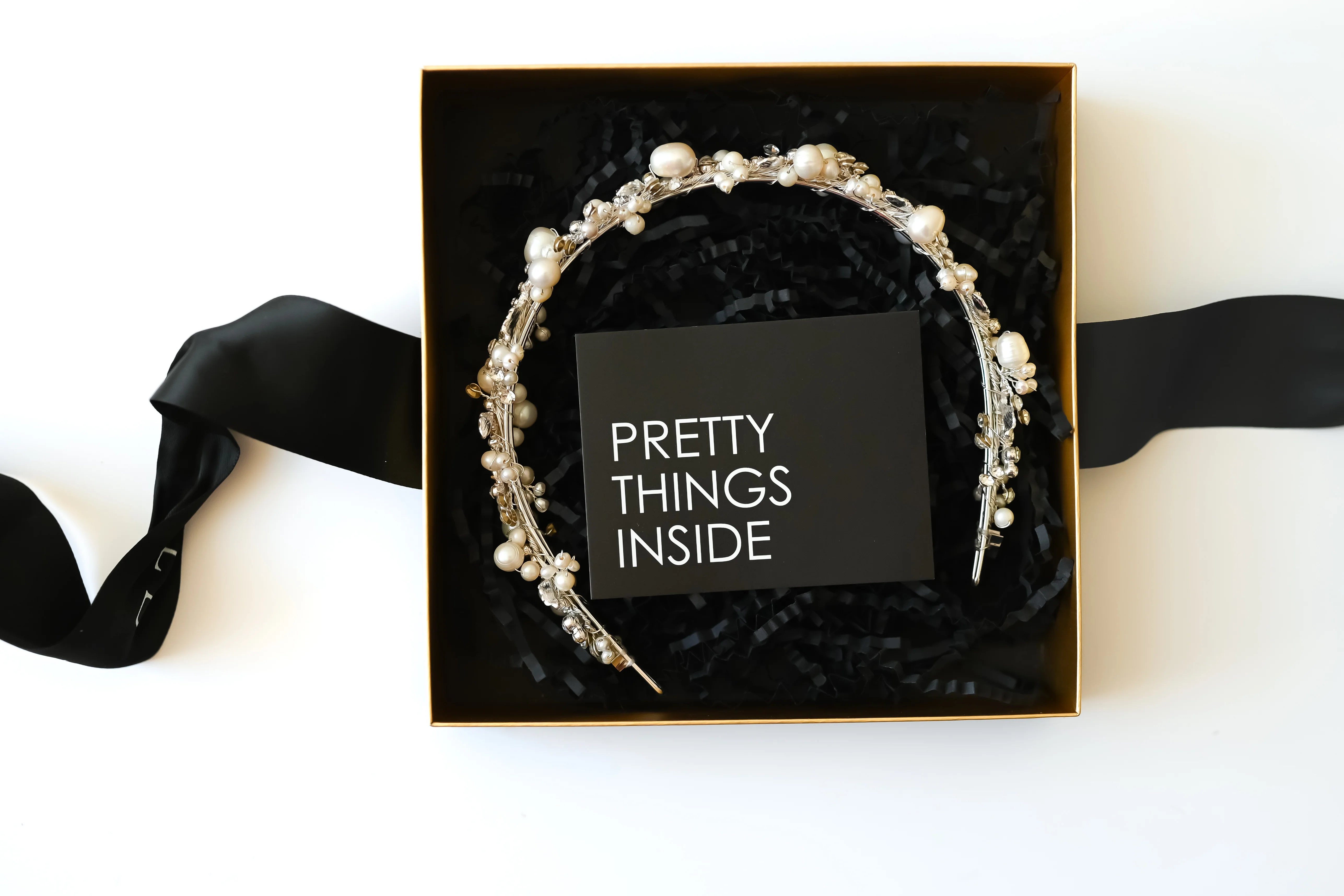 Tiffany Authentic Pearl Tiara - Image 7