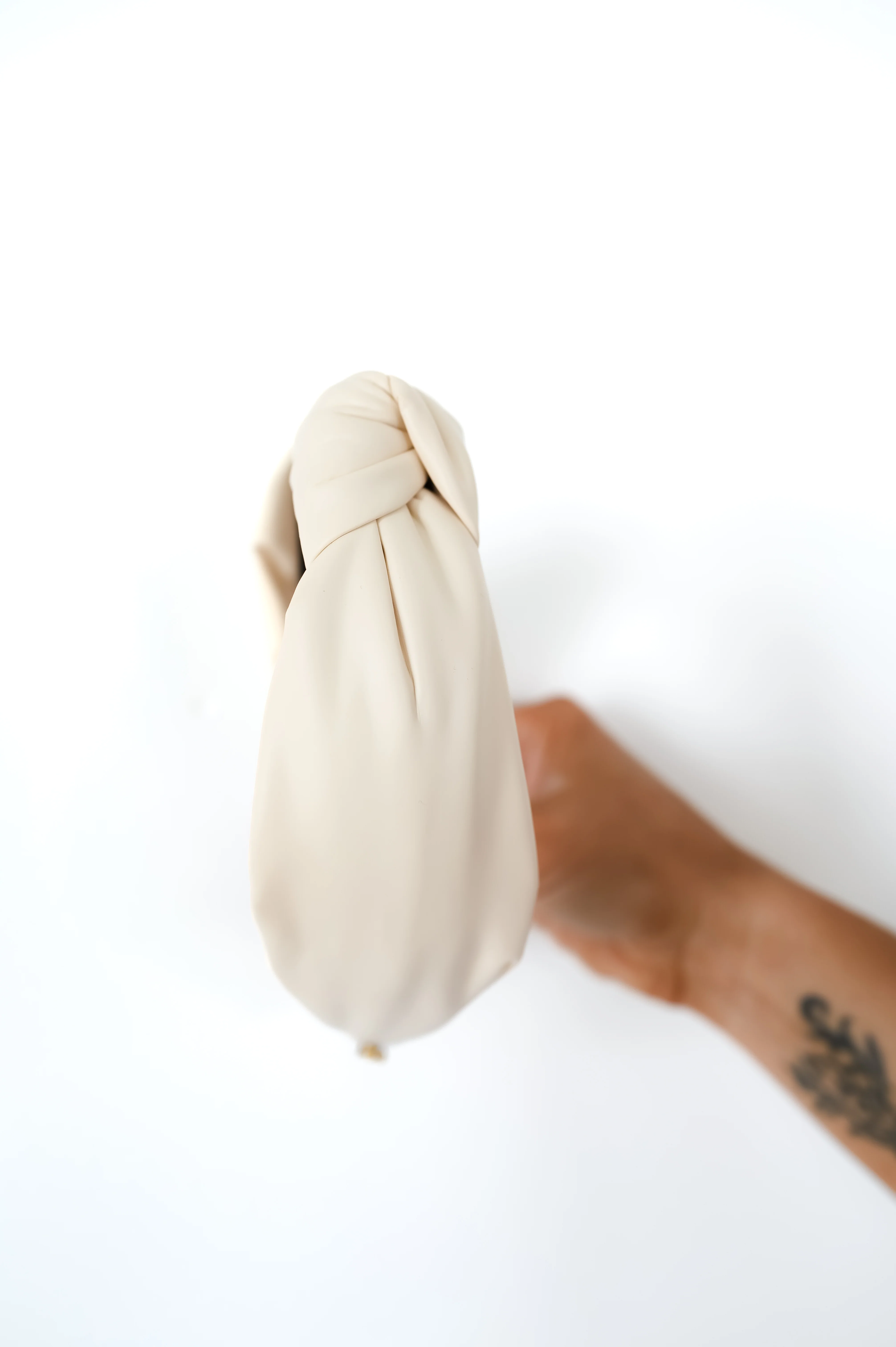 White Sands Vegan Leather Headpiece - Image 5